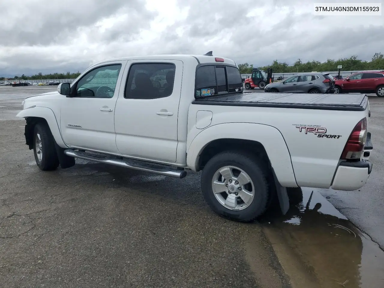 3TMJU4GN3DM155923 2013 Toyota Tacoma Double Cab Prerunner