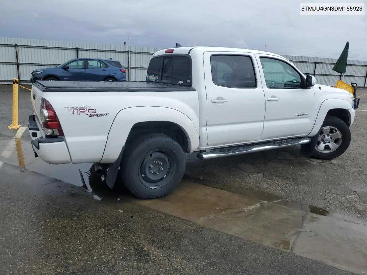3TMJU4GN3DM155923 2013 Toyota Tacoma Double Cab Prerunner
