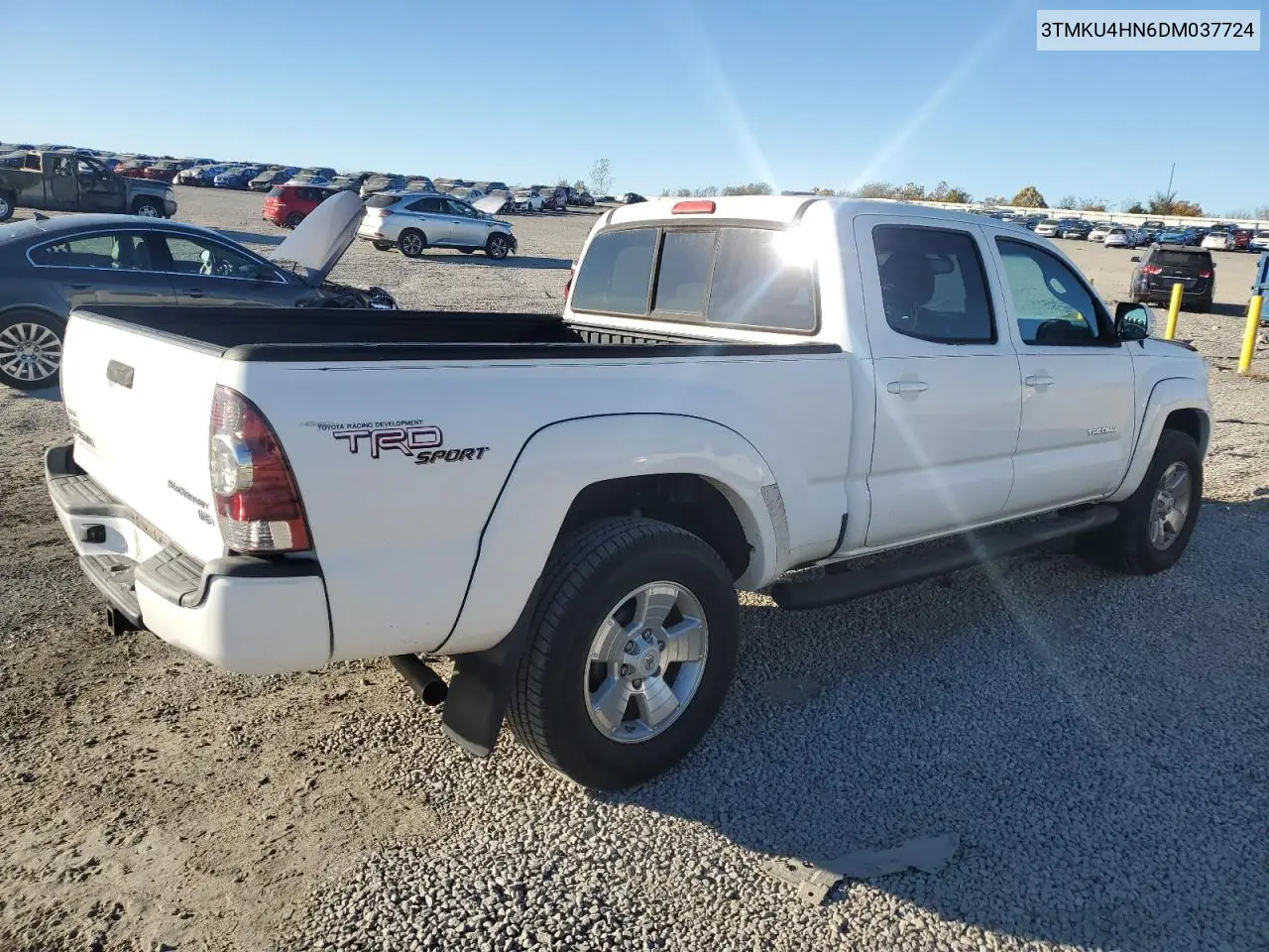 3TMKU4HN6DM037724 2013 Toyota Tacoma Double Cab Prerunner Long Bed