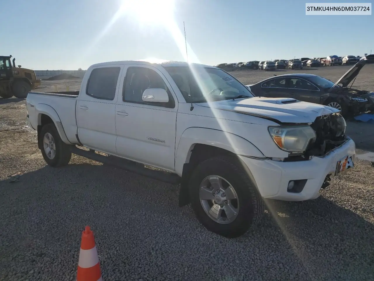 3TMKU4HN6DM037724 2013 Toyota Tacoma Double Cab Prerunner Long Bed