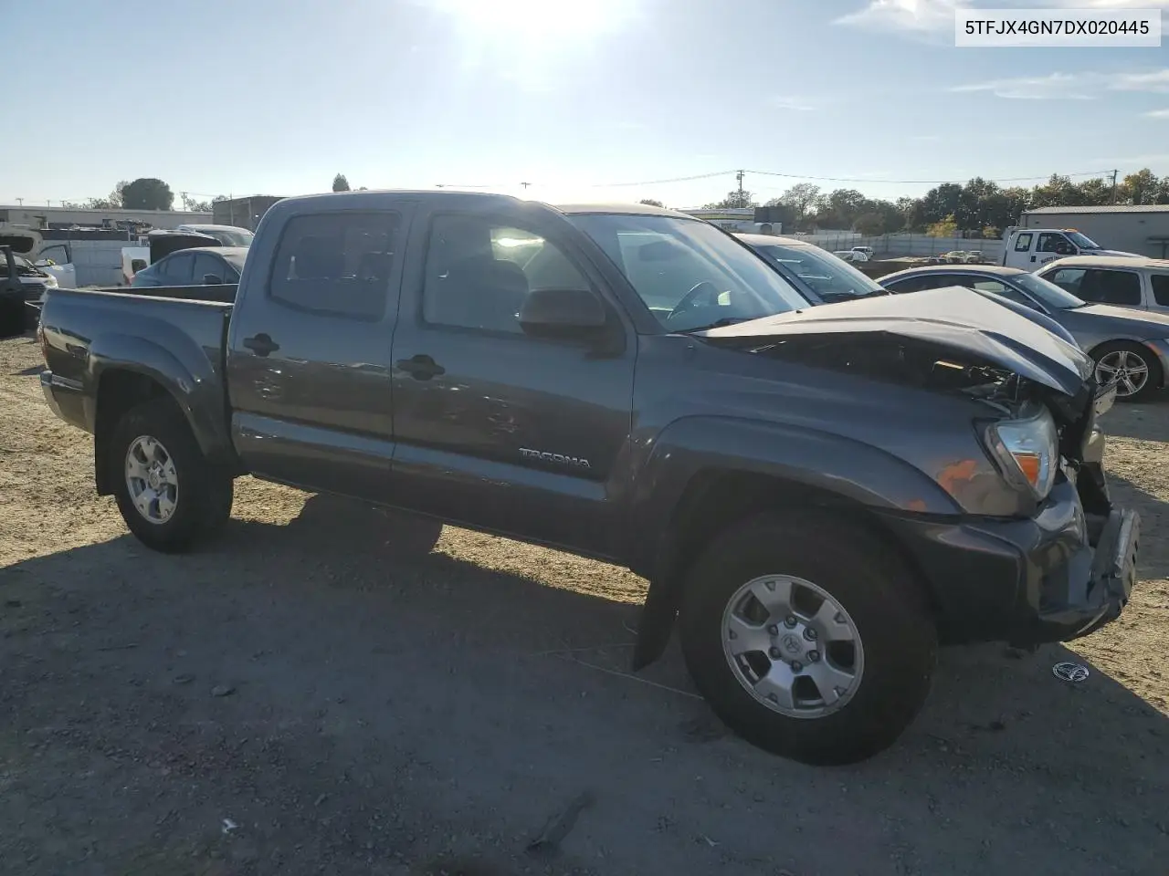 5TFJX4GN7DX020445 2013 Toyota Tacoma Double Cab