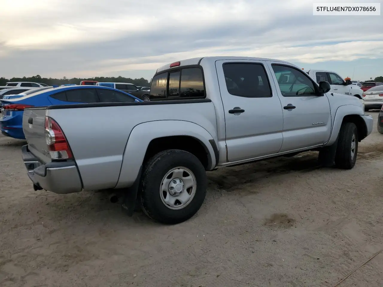 5TFLU4EN7DX078656 2013 Toyota Tacoma Double Cab