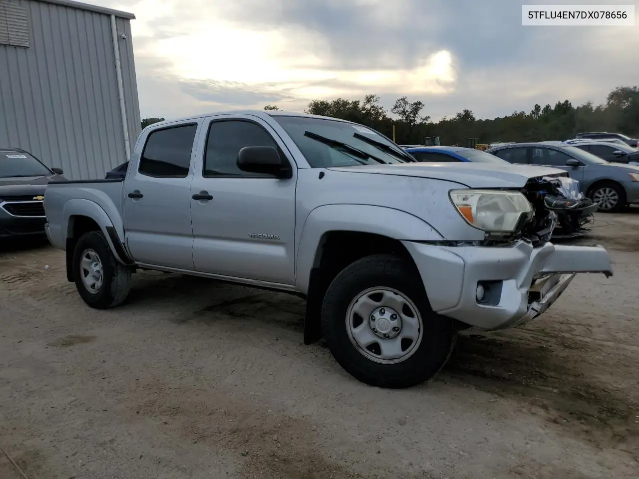 5TFLU4EN7DX078656 2013 Toyota Tacoma Double Cab