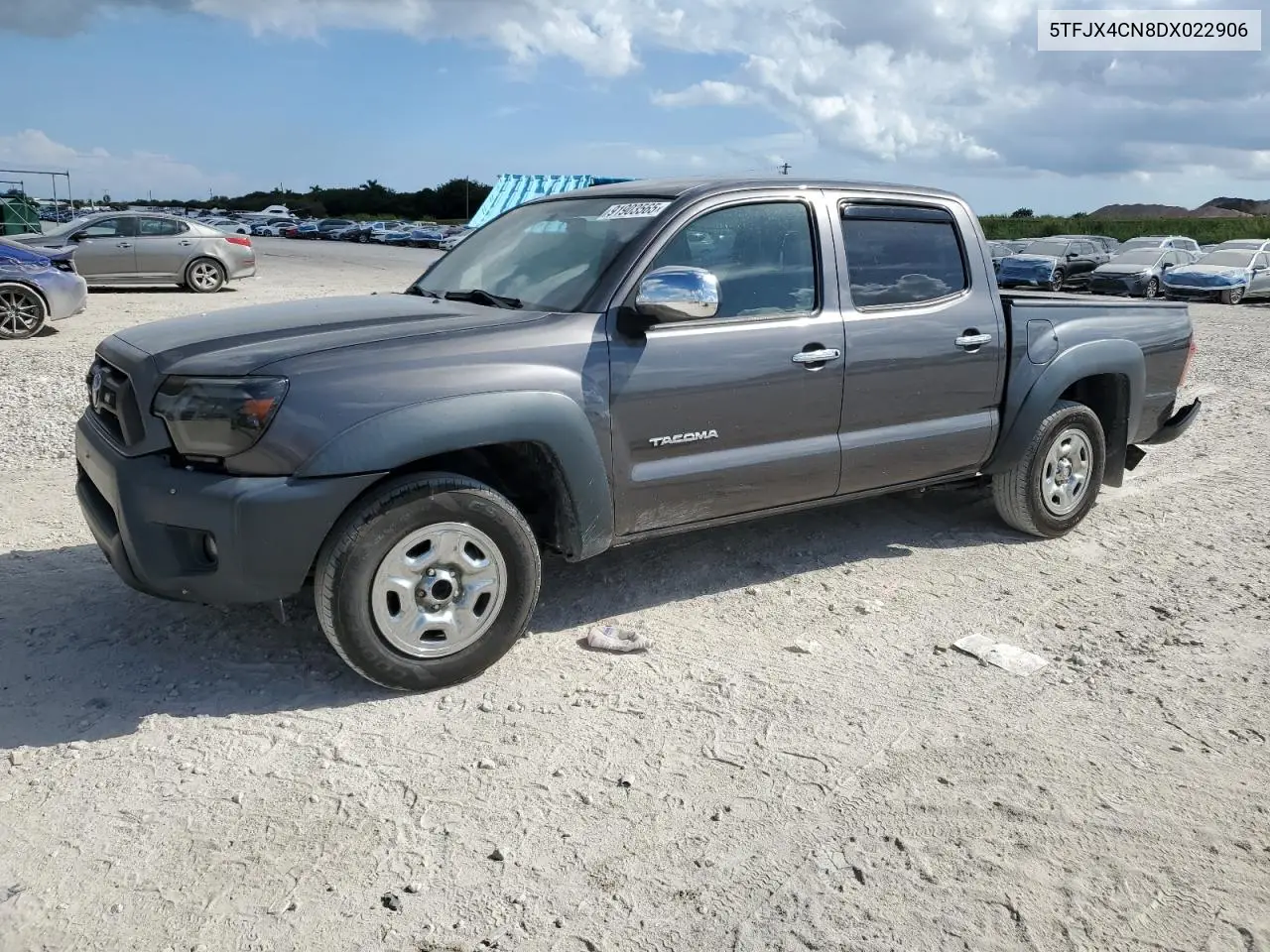 5TFJX4CN8DX022906 2013 Toyota Tacoma Double Cab