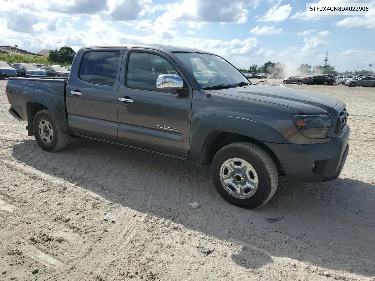 5TFJX4CN8DX022906 2013 Toyota Tacoma Double Cab