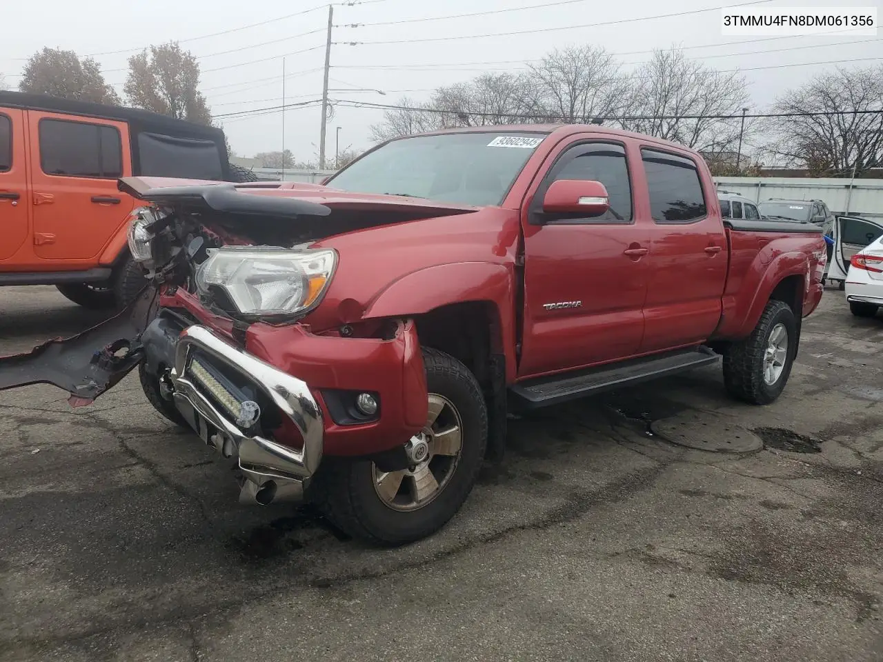 3TMMU4FN8DM061356 2013 Toyota Tacoma Double Cab Long Bed