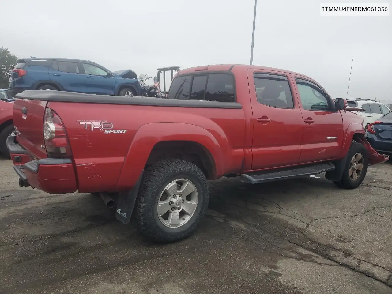 3TMMU4FN8DM061356 2013 Toyota Tacoma Double Cab Long Bed