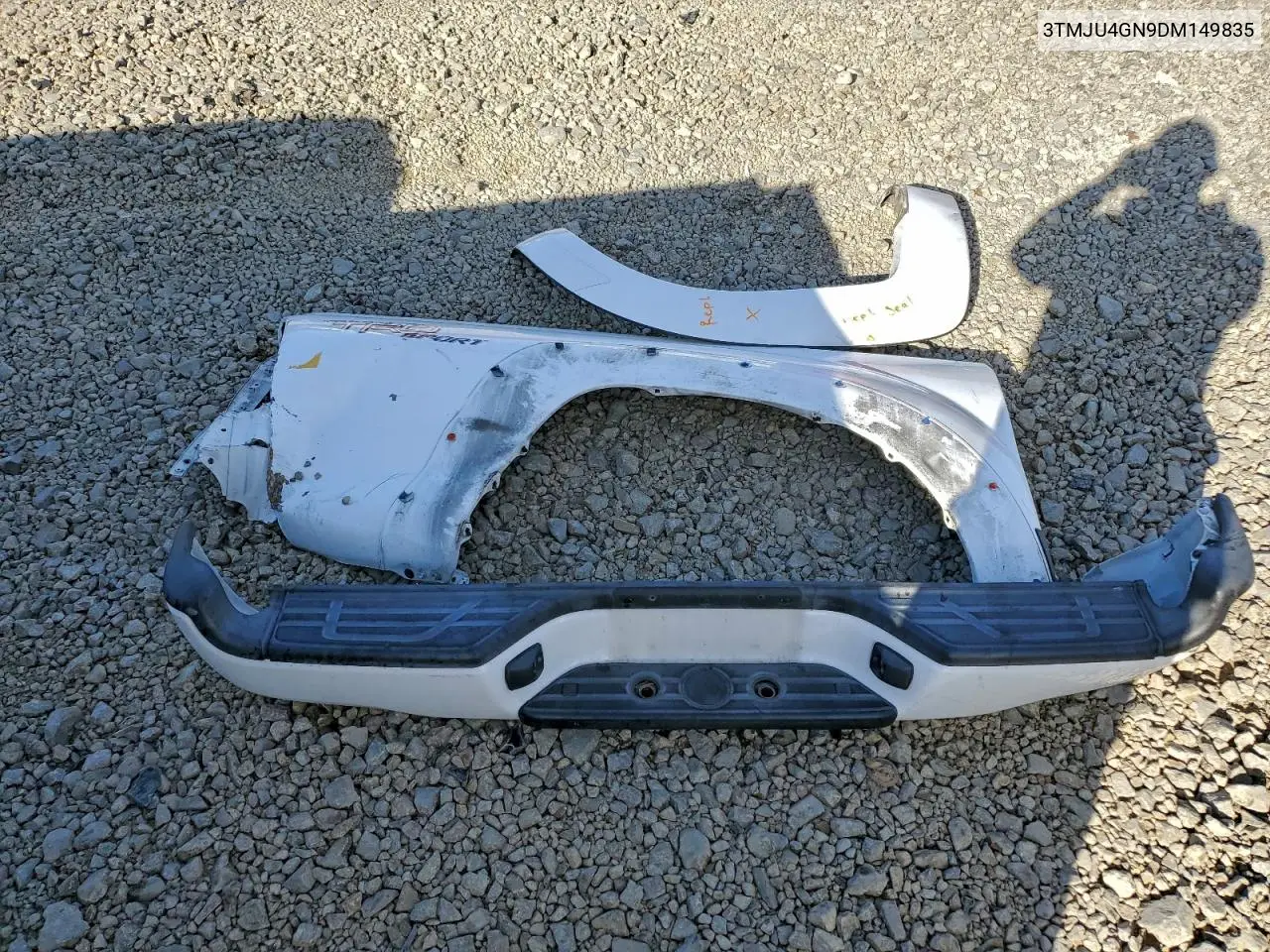 3TMJU4GN9DM149835 2013 Toyota Tacoma Double Cab Prerunner