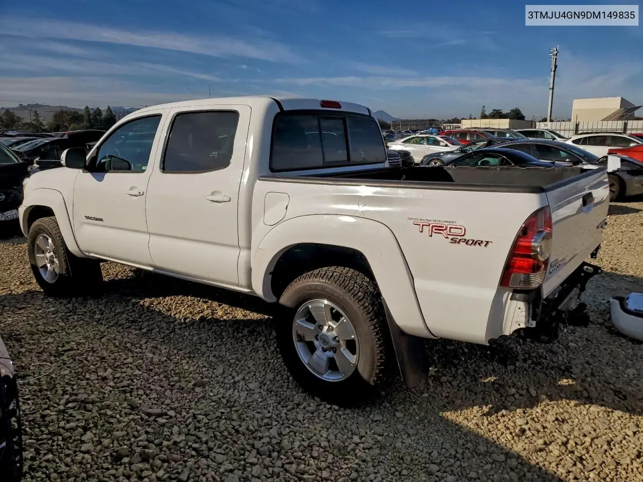 3TMJU4GN9DM149835 2013 Toyota Tacoma Double Cab Prerunner