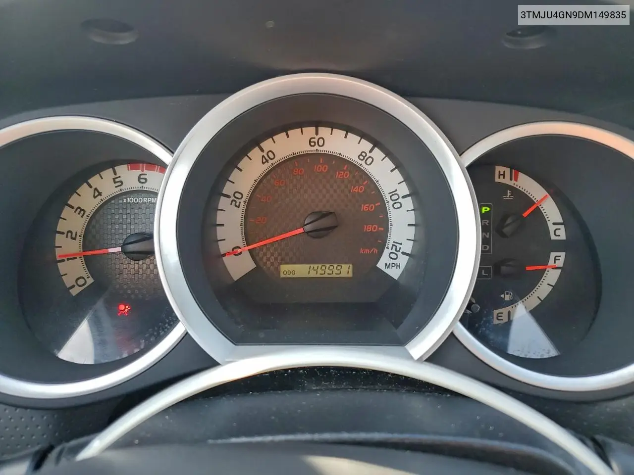 3TMJU4GN9DM149835 2013 Toyota Tacoma Double Cab Prerunner