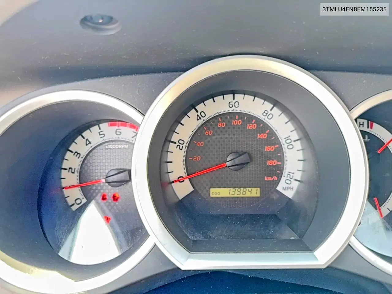 3TMLU4EN8EM155235 2014 Toyota Tacoma V6