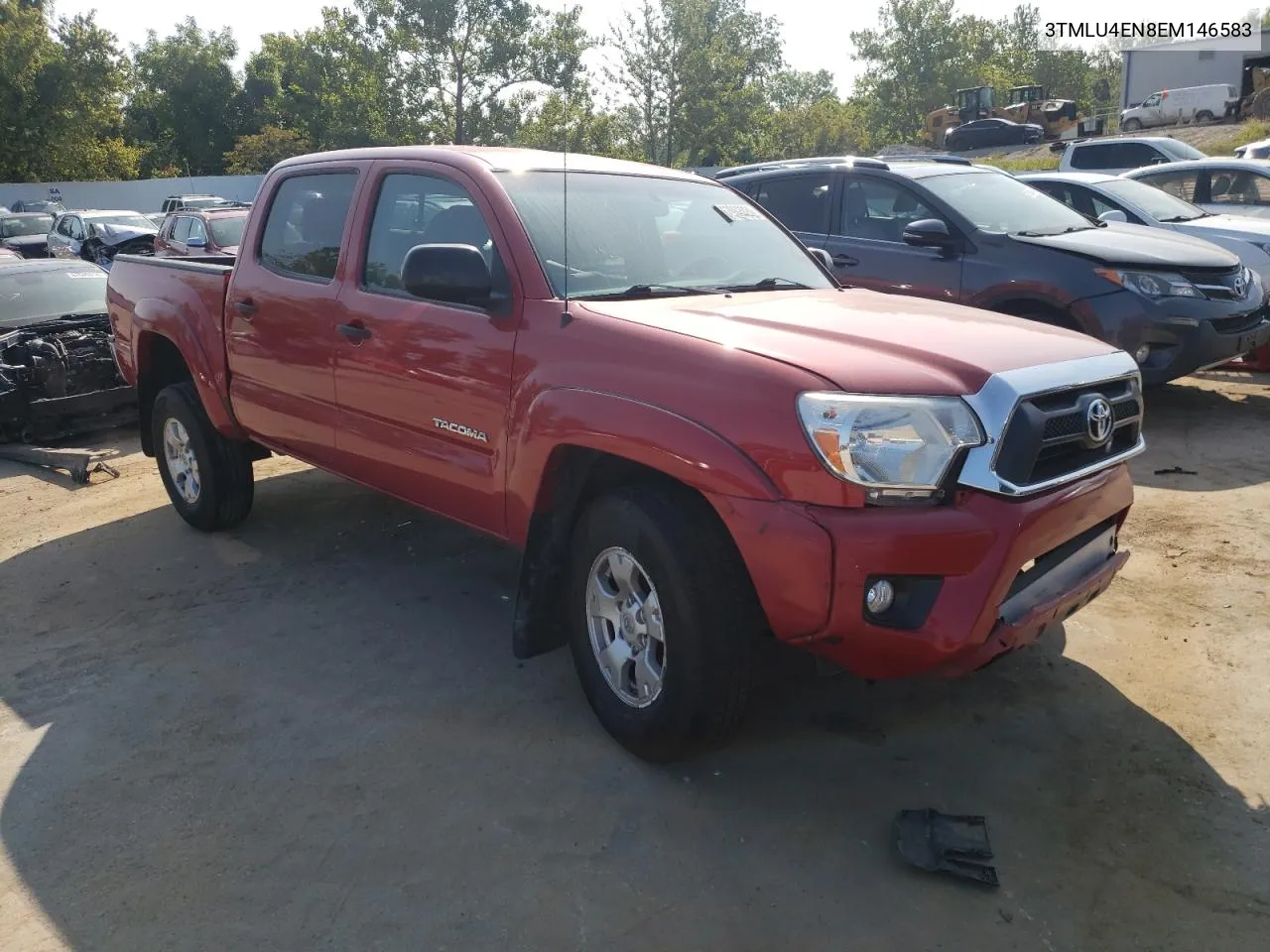 2014 Toyota Tacoma Double Cab VIN: 3TMLU4EN8EM146583 Lot: 67962924