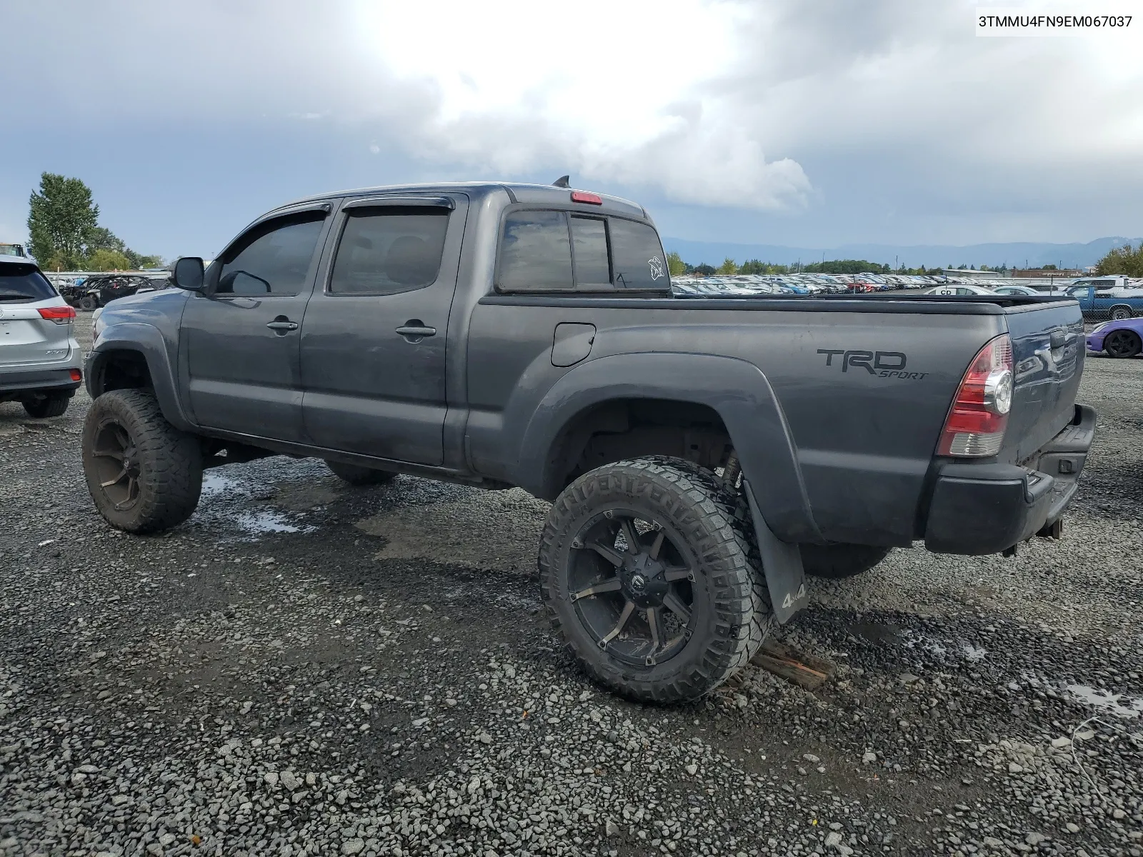 3TMMU4FN9EM067037 2014 Toyota Tacoma Double Cab Long Bed