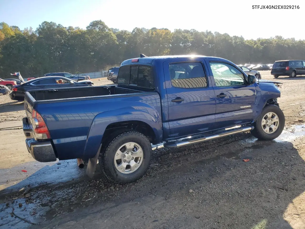 5TFJX4GN2EX029216 2014 Toyota Tacoma Double Cab