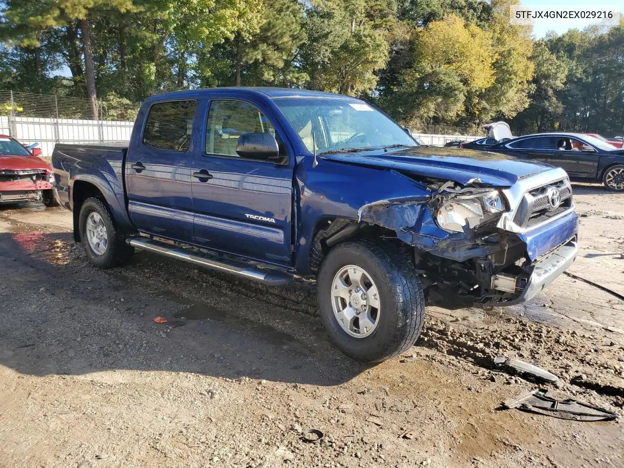 5TFJX4GN2EX029216 2014 Toyota Tacoma Double Cab