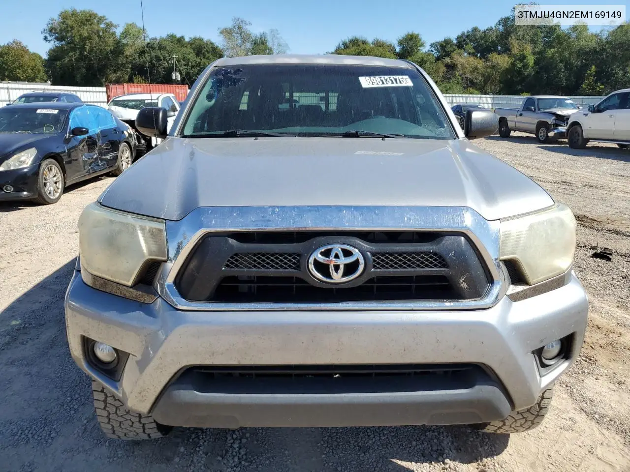 3TMJU4GN2EM169149 2014 Toyota Tacoma Double Cab Prerunner