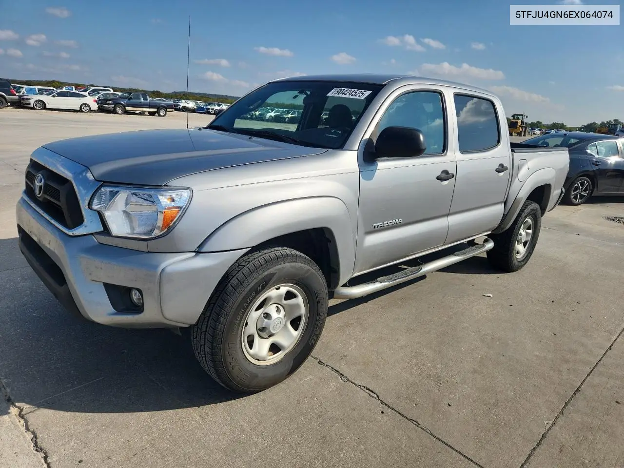 5TFJU4GN6EX064074 2014 Toyota Tacoma Double Cab Prerunner