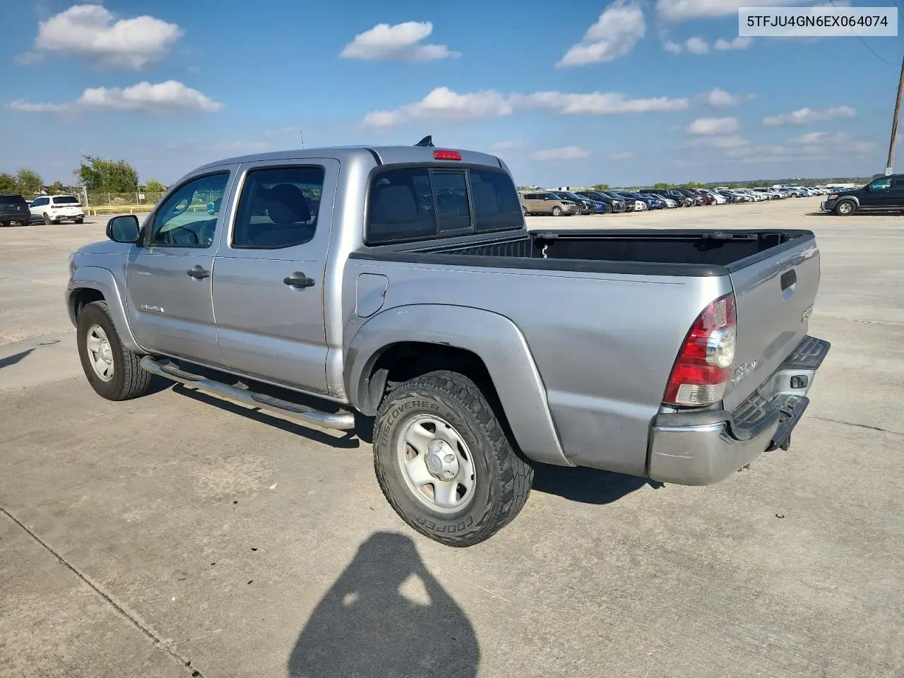5TFJU4GN6EX064074 2014 Toyota Tacoma Double Cab Prerunner