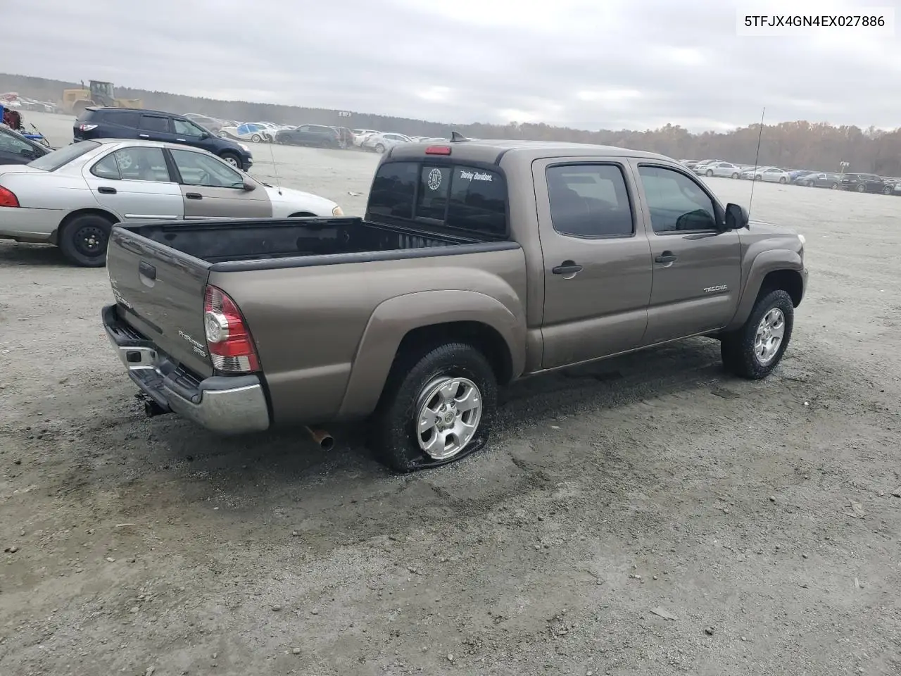 5TFJX4GN4EX027886 2014 Toyota Tacoma Double Cab
