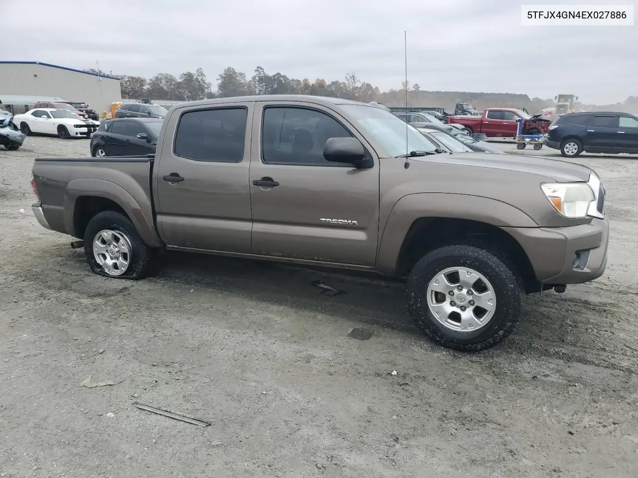 5TFJX4GN4EX027886 2014 Toyota Tacoma Double Cab