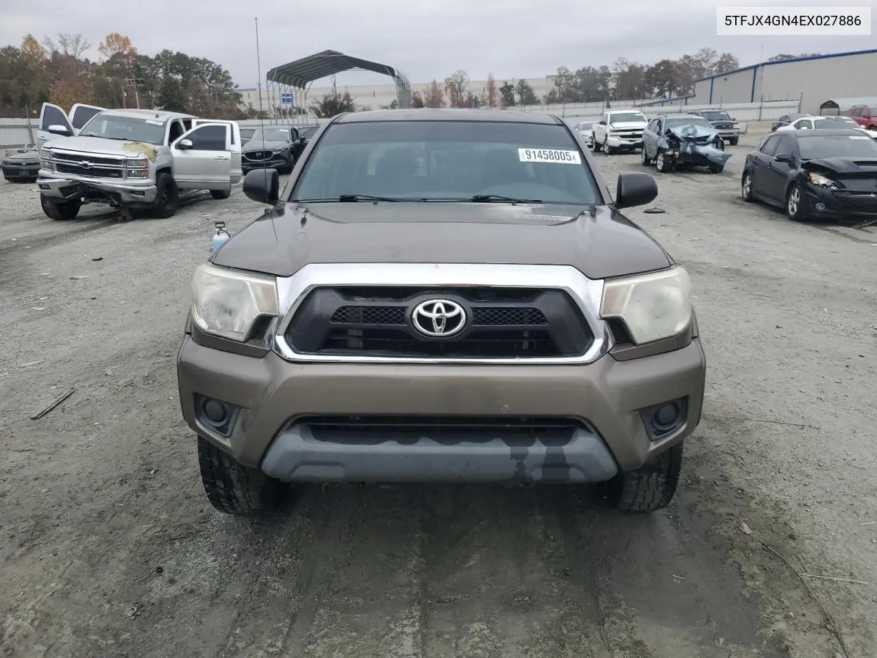 5TFJX4GN4EX027886 2014 Toyota Tacoma Double Cab