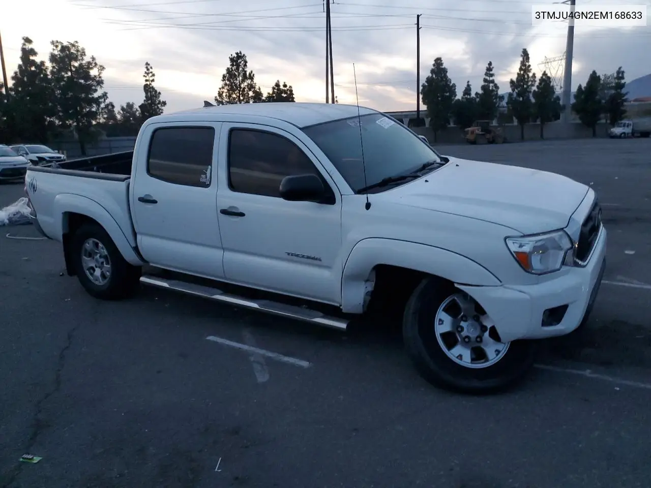 3TMJU4GN2EM168633 2014 Toyota Tacoma Double Cab Prerunner