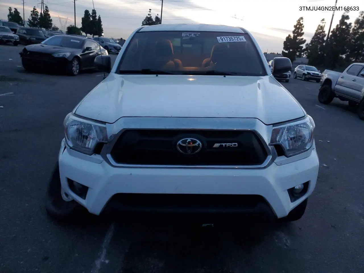 3TMJU4GN2EM168633 2014 Toyota Tacoma Double Cab Prerunner