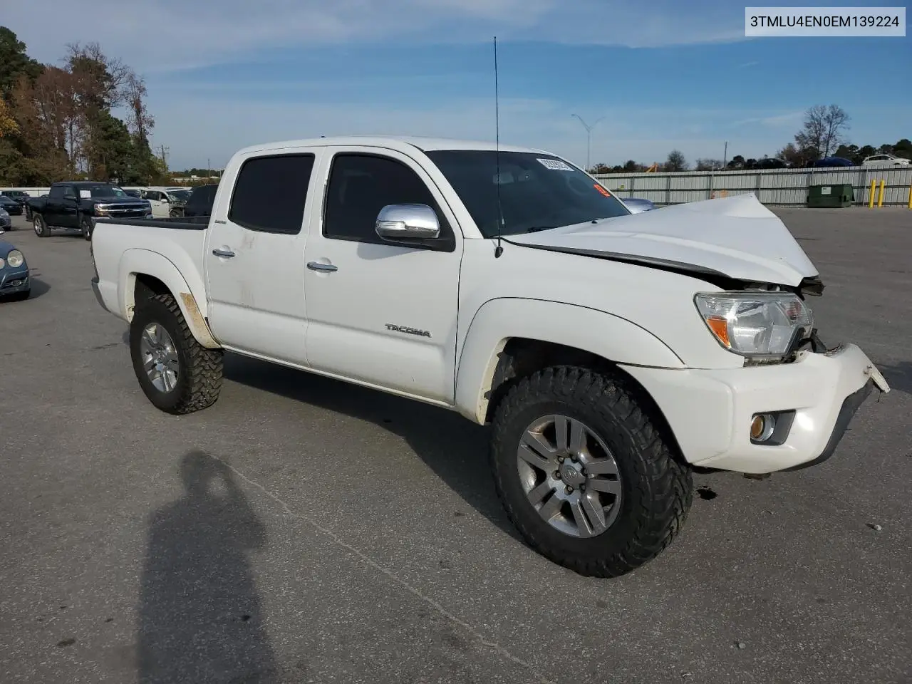 3TMLU4EN0EM139224 2014 Toyota Tacoma Double Cab