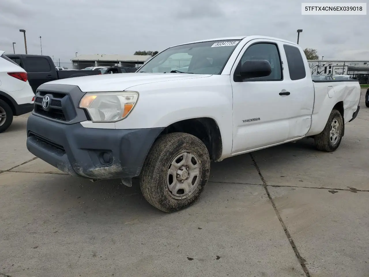 5TFTX4CN6EX039018 2014 Toyota Tacoma Access Cab