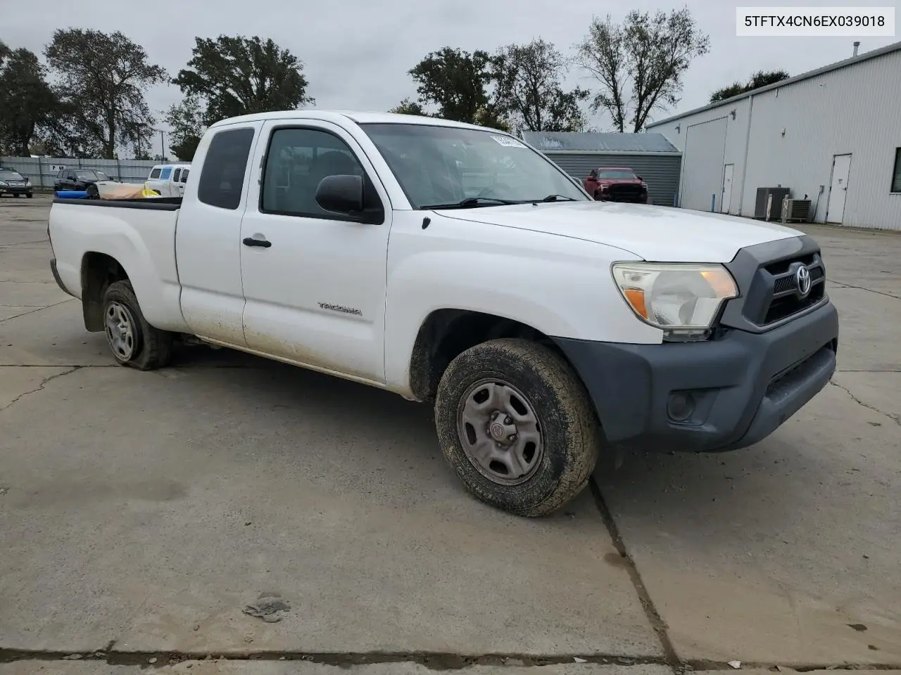 5TFTX4CN6EX039018 2014 Toyota Tacoma Access Cab