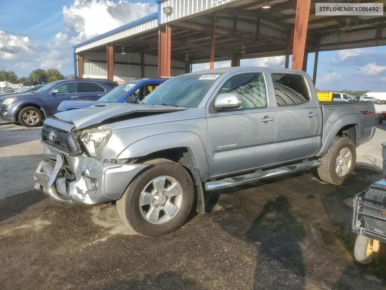 5TFLU4EN8EX086492 2014 Toyota Tacoma Double Cab