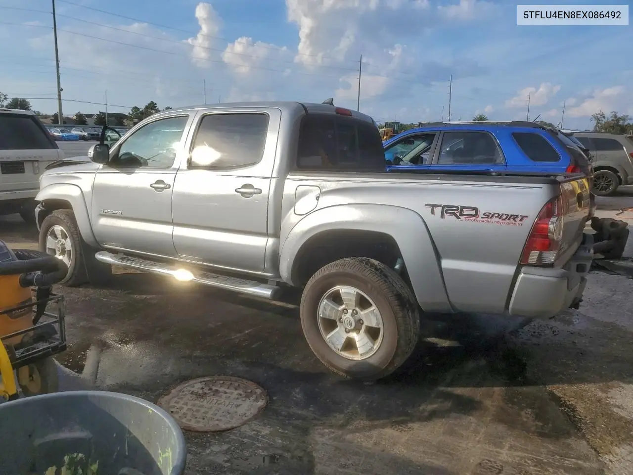 5TFLU4EN8EX086492 2014 Toyota Tacoma Double Cab