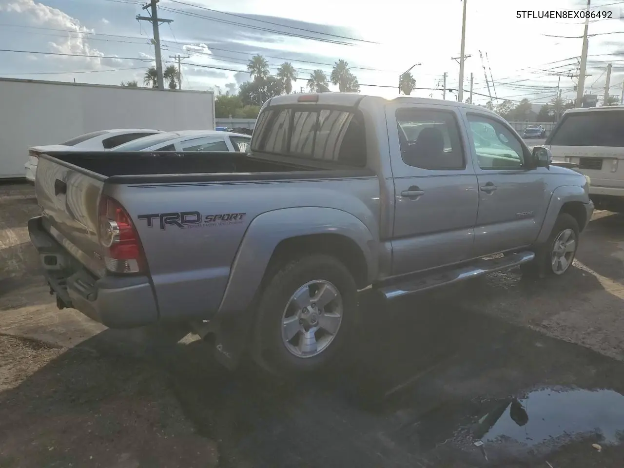 5TFLU4EN8EX086492 2014 Toyota Tacoma Double Cab