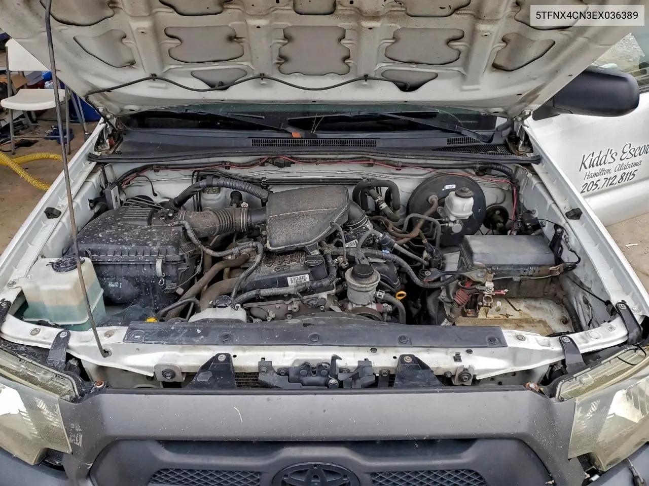 5TFNX4CN3EX036389 2014 Toyota Tacoma
