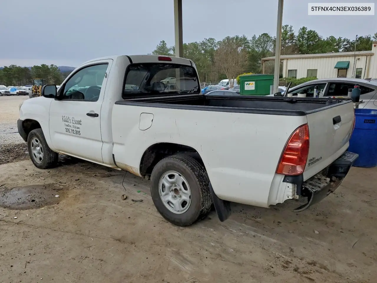 5TFNX4CN3EX036389 2014 Toyota Tacoma