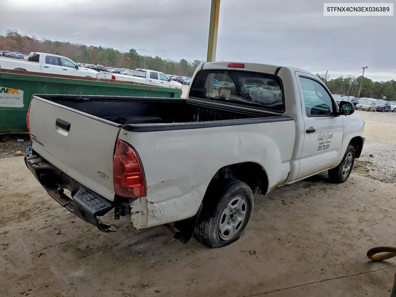 5TFNX4CN3EX036389 2014 Toyota Tacoma