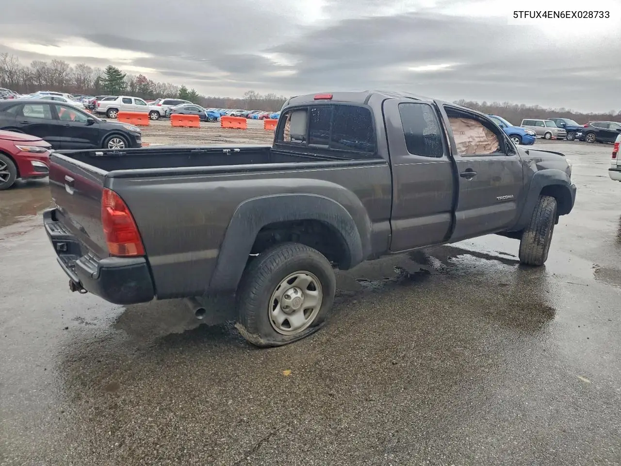 5TFUX4EN6EX028733 2014 Toyota Tacoma Access Cab