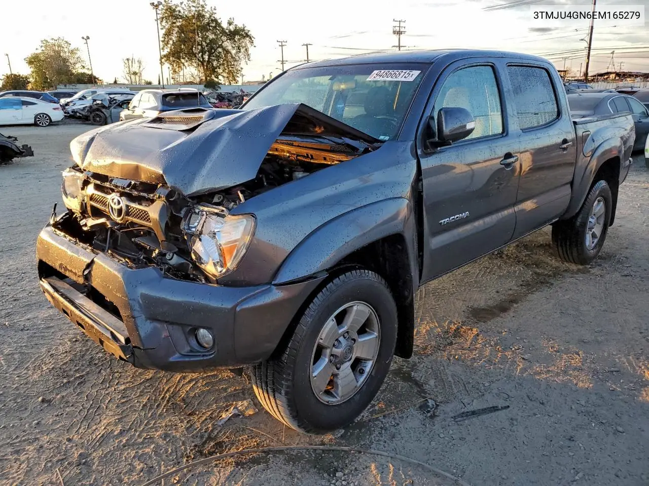 3TMJU4GN6EM165279 2014 Toyota Tacoma Double Cab Prerunner