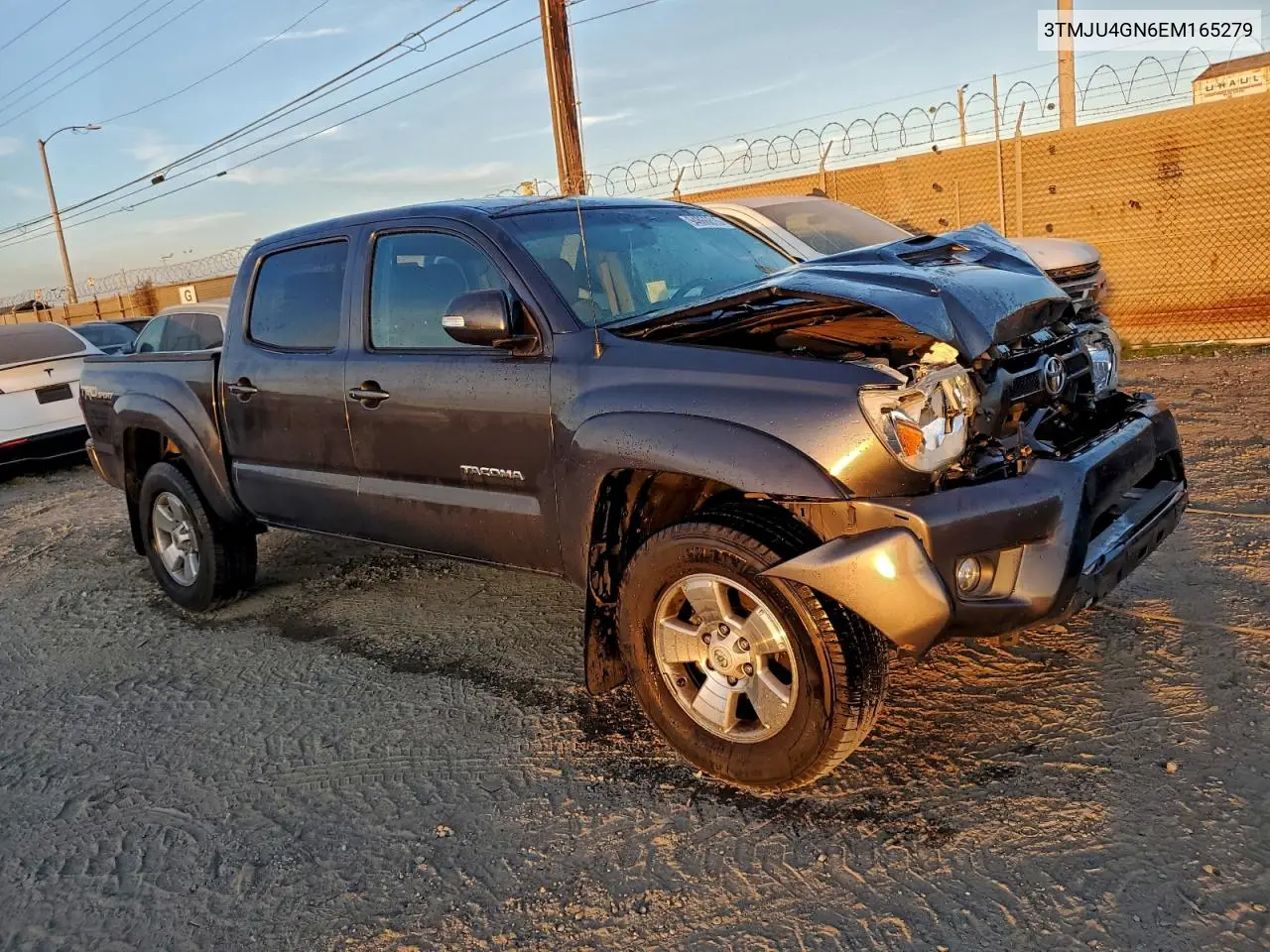 3TMJU4GN6EM165279 2014 Toyota Tacoma Double Cab Prerunner