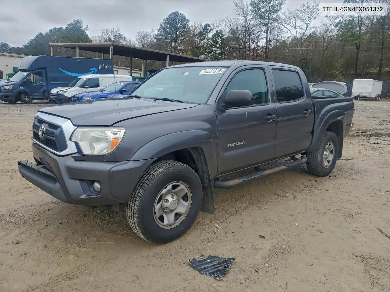 5TFJU4GN4EX051372 2014 Toyota Tacoma Double Cab Prerunner