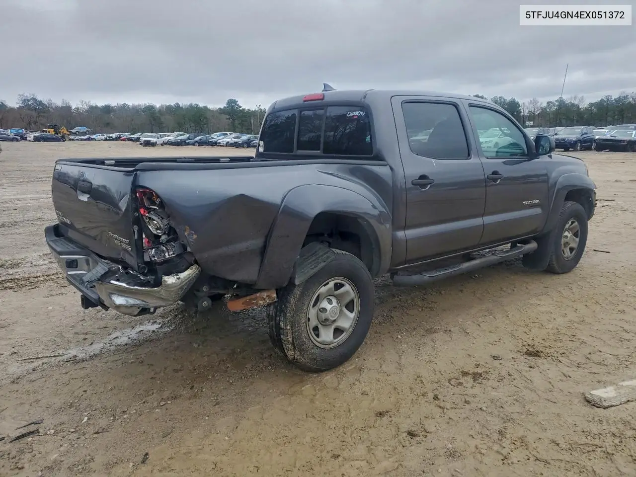 5TFJU4GN4EX051372 2014 Toyota Tacoma Double Cab Prerunner