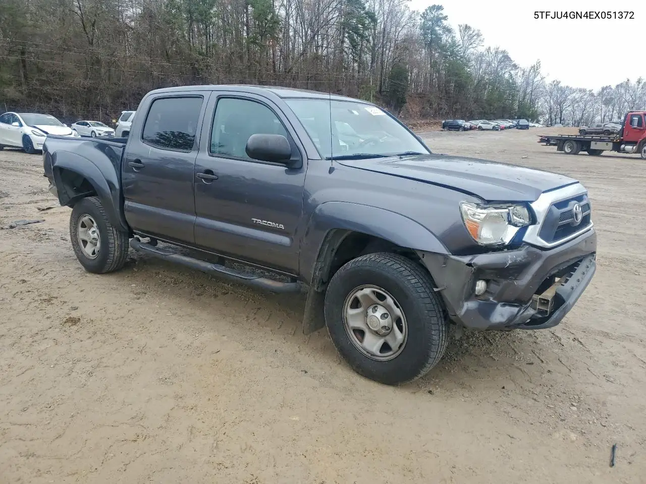 5TFJU4GN4EX051372 2014 Toyota Tacoma Double Cab Prerunner