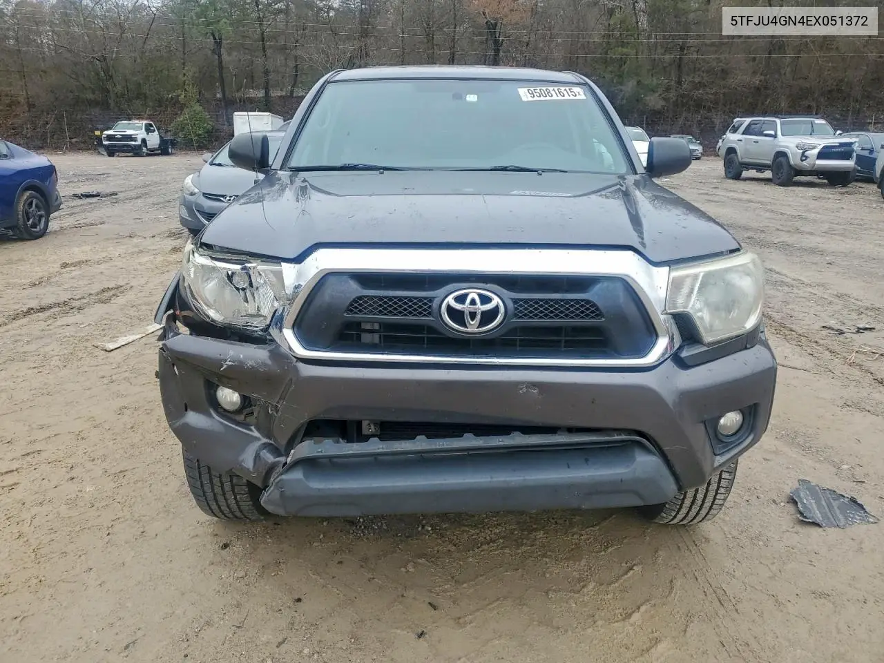 5TFJU4GN4EX051372 2014 Toyota Tacoma Double Cab Prerunner