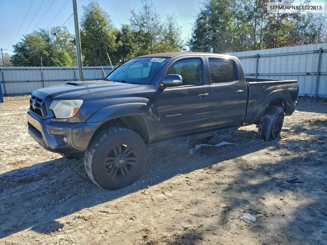 5TFMU4FN8EX022813 2014 Toyota Tacoma Double Cab Long Bed