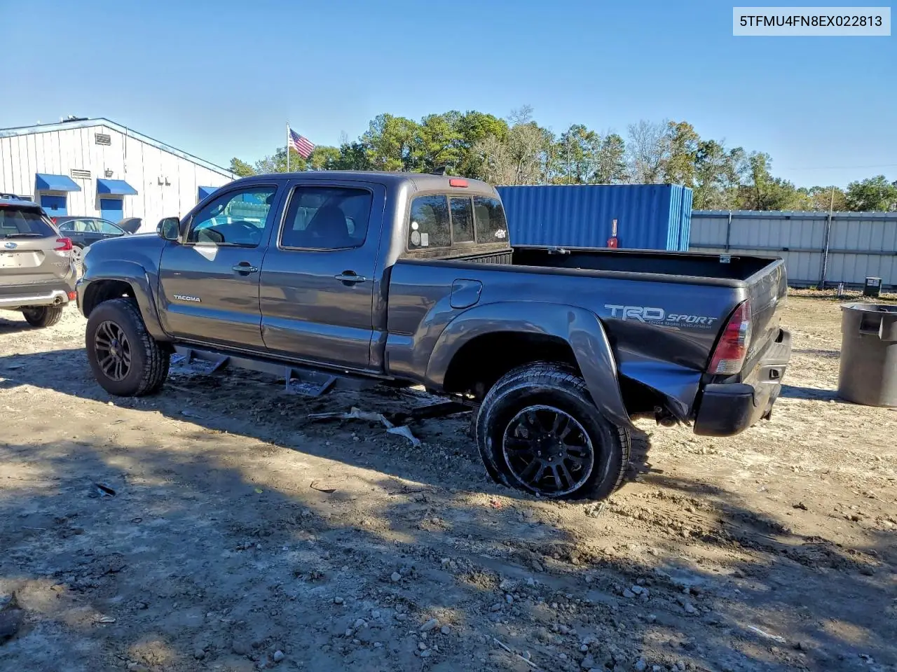 5TFMU4FN8EX022813 2014 Toyota Tacoma Double Cab Long Bed