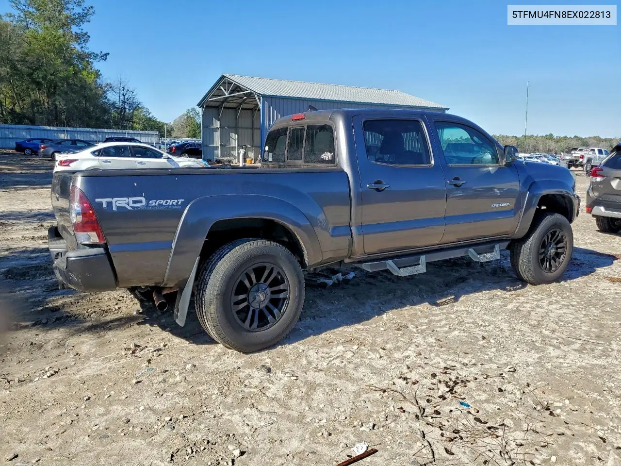 5TFMU4FN8EX022813 2014 Toyota Tacoma Double Cab Long Bed