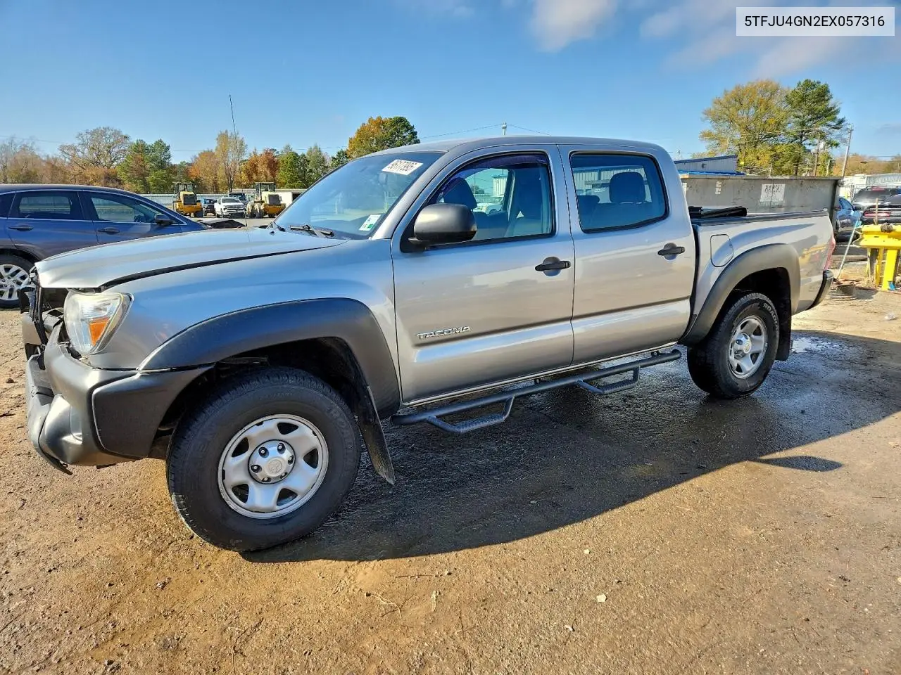 5TFJU4GN2EX057316 2014 Toyota Tacoma Double Cab Prerunner