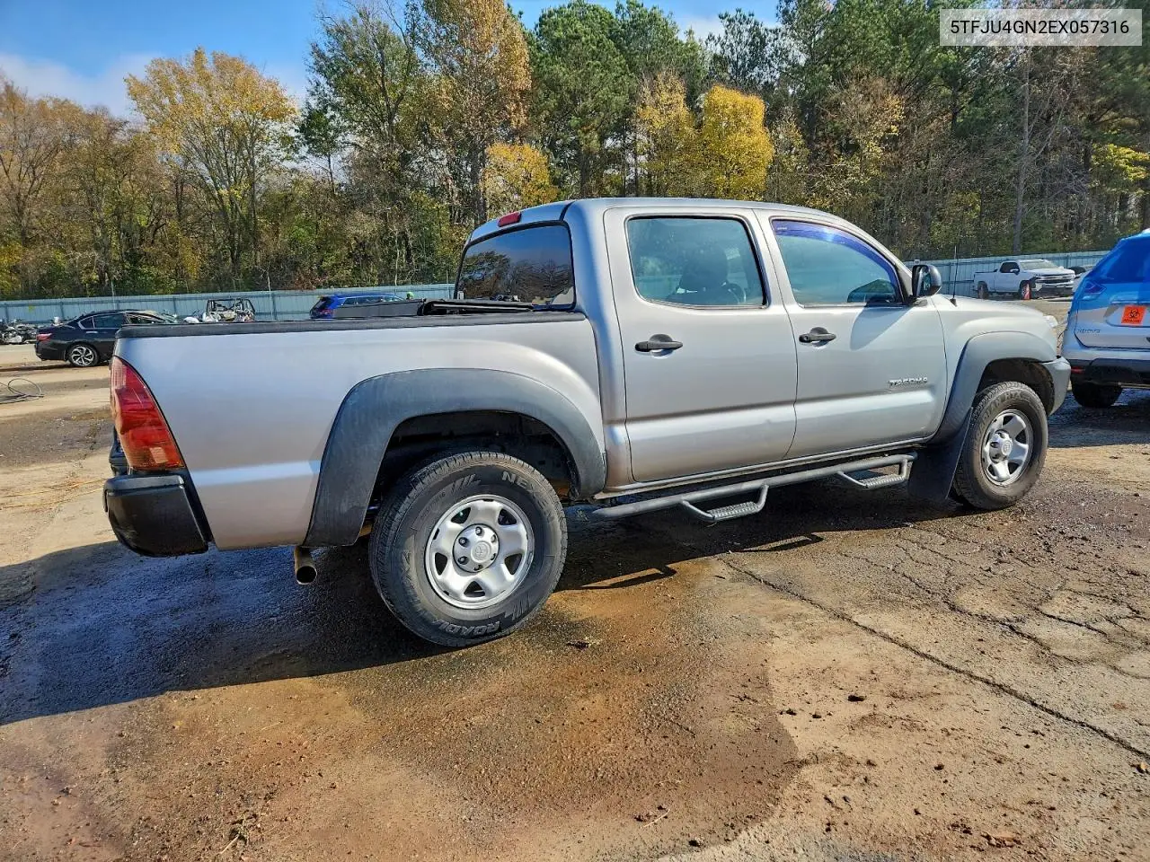 5TFJU4GN2EX057316 2014 Toyota Tacoma Double Cab Prerunner