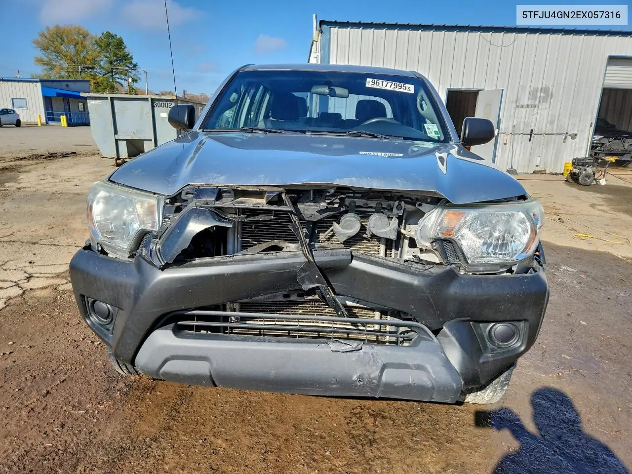 5TFJU4GN2EX057316 2014 Toyota Tacoma Double Cab Prerunner
