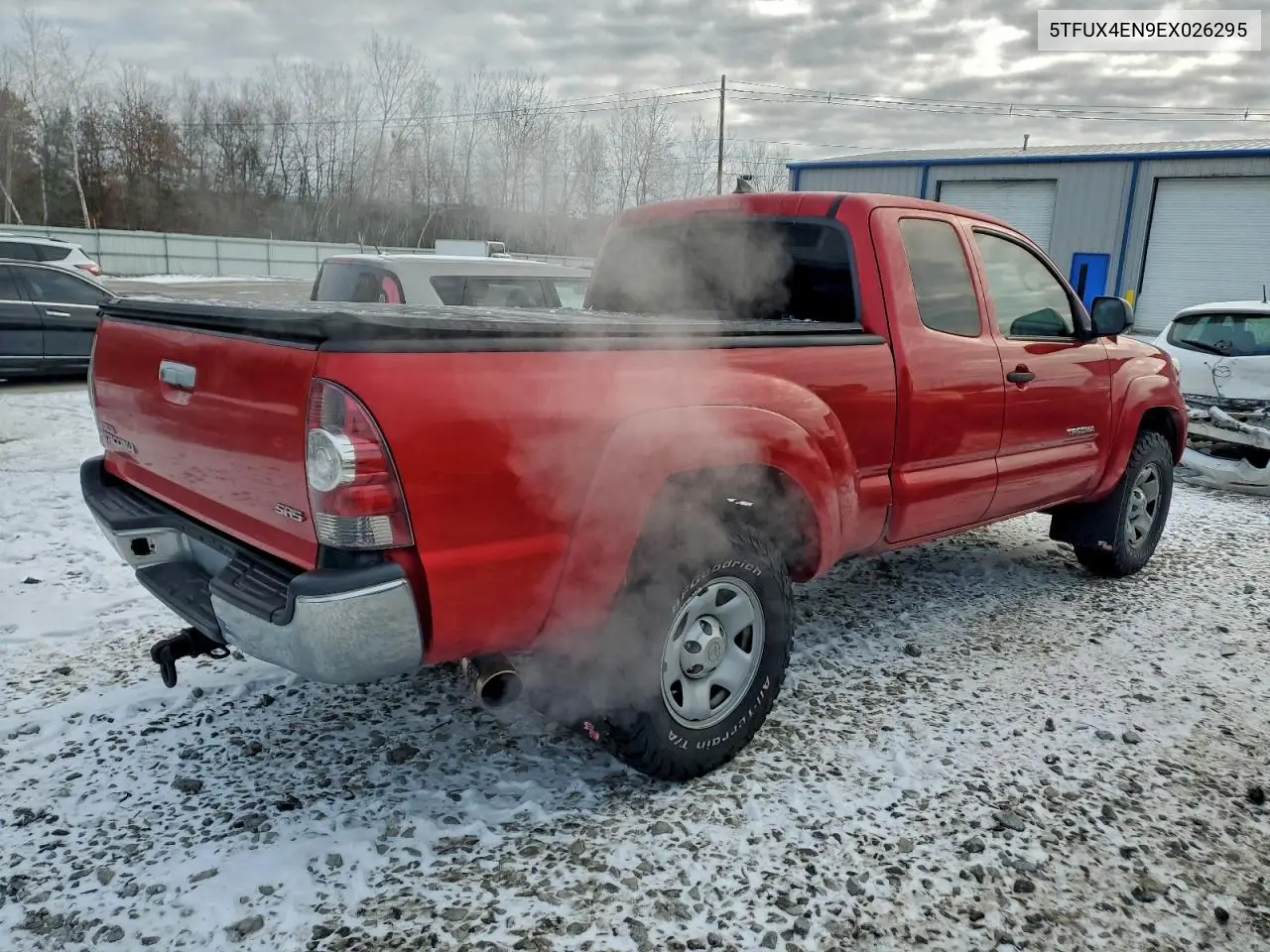 5TFUX4EN9EX026295 2014 Toyota Tacoma Access Cab